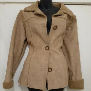 Pea Coat With Zipper Sleeves turns into Vest